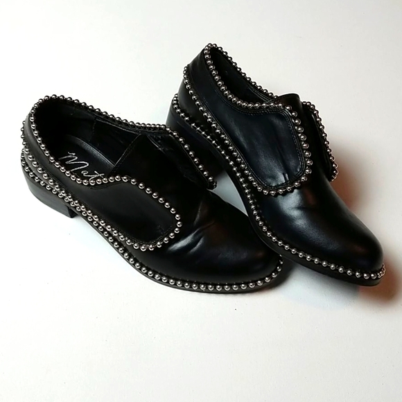 Matisse Black Vegan Leather Loafer Shoes